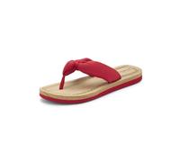 Badezehentrenner ELBSAND "Sandale,Badelatsche,Flip Flop,Mule, Pantolette,Badeschuhe,Sommerschuhe", Damen, Gr. 43, rot, Obermaterial: 100% Textilmaterial. Decksohle: 100% Synthetik. Futter: 100% Textil