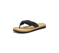 Badezehentrenner ELBSAND "Sandale,Badelatsche,Flip Flop,Mule, Pantolette,Badeschuhe,Sommerschuhe", Damen, Gr. 40, schwarz, Obermaterial: 100% Textilmaterial. Decksohle: 100% Synthetik. Futter: 100% Te