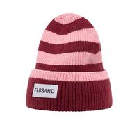 ELBSAND - Norid Beanie - Mütze, Gr. One Size, rot/rosa (Ruby/ShellPink)