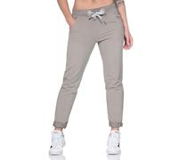 Elbsand Brine Damen Hose, Sweathose 7/8 lang, Pants, langes Bein gerade Schnittform