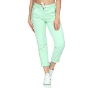 Elbsand Damen Sweathose BRINJA 7/8 PANTS, mint, Gr. XS