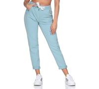 Elbsand Brinja Damen 7/8 Hose, Sweathose, gerade Schnittform