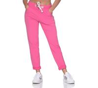 Elbsand Brinja Damen 7/8 Hose, Sweathose, gerade Schnittform