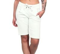 Elbsand Brinjana Damen Bermuda Shorts, Kurze Sweathose, lockere Passform