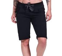 Elbsand Brinjana Damen Bermuda Shorts, Kurze Sweathose, lockere Passform