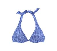Bügel-Bikini-Top ELBSAND "Letra" Gr. 38, Cup F, blau Damen Bikini-Oberteile (75309168-38) blau