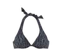 Elbsand Damen Bügel-Bikini-Top mit modischem Allover-Print, herausnehmbare Cups, Obermaterial recycelt, Mix-Kini nach Lust und Laune Mixen, für einen trendbewussten Look