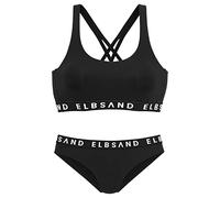 Elbsand Bustier-Bikini LM Schwarz 34A/B