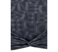 ELBSAND Crop-Bikini-Top Damen schwarz Gr.40 Cup A/B
