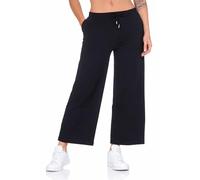 Elbsand Damen 7/8 Sweatpants ESWSanna Sweathose Jogginghose mit weitem Bein 70718 00 Quartz/White (99402) S