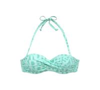 ELBSAND Bügel-Bandeau-Bikini-Top Damen mint Gr.38 Cup B