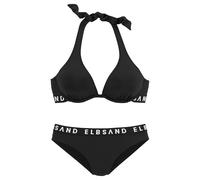 ELBSAND Bügel-Bikini Damen schwarz Gr.40 Cup F