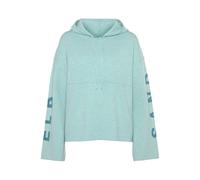 Hoodie ELBSAND "-Kapuzensweatshirt" Gr. 48/50, blau (türkis) Damen Sweatshirts (58517952-48) türkis