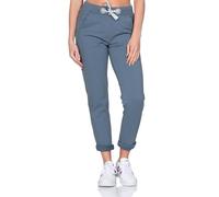 Elbsand Damen Jogginghose knöchellange Sweathose ESBrinja 70115 00 Coast Blue (7950) M