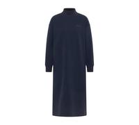 Elbsand Damen Midi Sweat-Kleid ESWRoomi Langarm wadenlang mit Schlitz 70838 00 Coldwater (787) S
