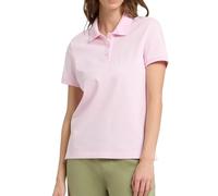 Elbsand Damen Polo Shirt Basic Damenshirt mit Polokragen und Knopfleiste ESWStina 70895 00 Soft Rose (5260) XL