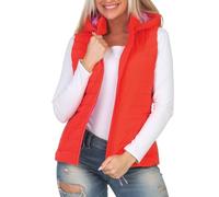 Elbsand Damen Steppweste ESWCara gesteppte Damenweste mit Kapuze 70697 00 Lobster (380) L