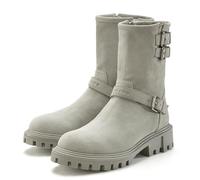 ELBSAND Stiefelette Damen hellgrau Gr.37