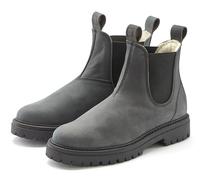 Stiefelette ELBSAND, Damen, Gr. 38, grau (anthrazit), Obermaterial: 100% Rindsleder. Futter: 50% Polyacryl, 50% Polyester. Decksohle: 100% Textilmaterial. Laufsohle: 100% Synthetik, unifarben, modisch