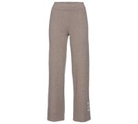 Elbsand Strickhose Damen Loungehose Relaxhose Feinstrick taupe meliert Gr. 40/42