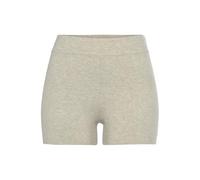 Strickhose ELBSAND "-Kurze Hose" Gr. 44/46, N-Gr, grau (hellgrau) Damen Hosen Strandhosen aus hochwertigen Strick Bestseller (70447849-44)