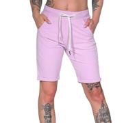 Elbsand Damen Sweat-Shorts Bermuda ESBrinjana Kurze Sweathose 70223 00 Faded Rose (640) S