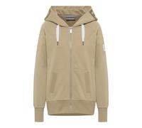 Elbsand Damen Sweatjacke ESKelda Freizeitjacke mit Kapuze 70299-00 Golden Olive (854) S