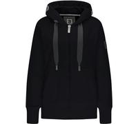 Elbsand Damen Sweatjacke ESKelda Freizeitjacke mit Kapuze 70299 (DE/NL/SE/PL, Alphanumerisch, XXL, Regular, Regular, Quarz)