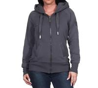 Elbsand Damen Sweatjacke ESKelda mit Kapuze 70299-00 Charcoal (989) S