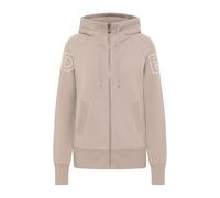 Elbsand Damen Sweatjacke Freizeitjacke mit Kapuze ESWKaire 70877 00 Silver Sand (1400) S