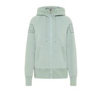Elbsand Damen Sweatjacke Kaire – schmal geschnitten, weite Kapuze