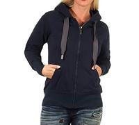Elbsand Damen Sweatjacke mit Kapuze Hoodie Kelda 70299-00 coldwater (787) XS