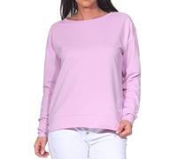 Elbsand Damen Sweatshirt Pullover ESWRitva Sweater Relaxed Fit 70585 00 Faded Rose (640) S