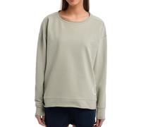 Elbsand Damen Sweatshirt Pullover ESWRitva Sweater Relaxed Fit 70585 00 Khaki (830) M