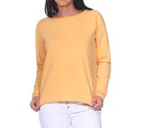 Elbsand Damen Sweatshirt Pullover ESWRitva Sweater Relaxed Fit 70585 00 Orange Haze (324) M