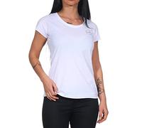 Elbsand Damen T-Shirt ESWRagne Kurzarm-Shirt Rundhals 70429 00 Bright White (111) S