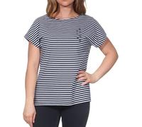 Elbsand ELB 70691/0003M T-SHIRT, SELMA, DUNKELBLAU/WEIß, Gr. M