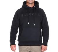 Elbsand Herren Hoodie ESMKiljan Sweatshirt Freizeitpullover mit Kapuze 35135 00 Caviar (990) M