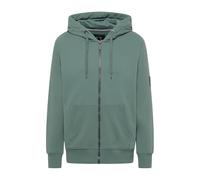 Elbsand Herren Kapuzen-Sweatjacke ESMMalte Freizeitjacke Zip Hoodie 35143 00 Limestone (853) M