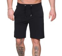 Elbsand Herren Sweat Shorts Bermuda Kurze Sweatshose mit Taschen ESMNias 35062 00 Caviar (9900) L