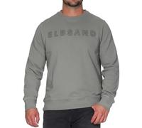 Elbsand Herren Sweatshirt ESMJona Pullover mit Logoprint 35155 00 Stone (949) XXL