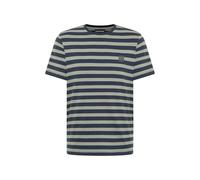 Elbsand Herren T-Shirt gestreiftes Jersey Kurzarmshirt ESMNoe 35178 00 Midnight + Stone Stripe (0121) XXL