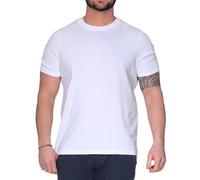 Elbsand Herren T-Shirt Kurzarmshirt Oberteil Rundhals ESMEdo 35202 00 Bright White (1110) XL