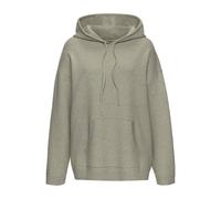 Hoodie ELBSAND Gr. 48/50, grün (oliv meliert) Damen Sweatshirts (11554958-48) oliv meliert