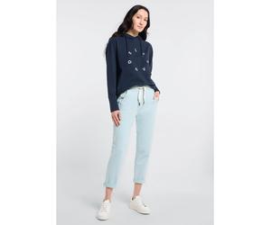 ELBSAND Hoodie "Daris" in Dunkelblau - Größe S | Damen Sweatshirts Jacken