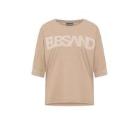 ELBSAND - Women's Imani - T-Shirt, Gr. L, beige (CamelMelange)