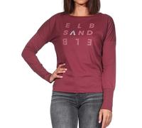 ELBSAND - Women's Ingiara T-Shirt - Longsleeve, Gr. XL, rot (Ruby)