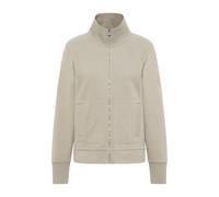 Elbsand Iona Damen Sweatjacke mit Stehkragen und Leistentaschen, Regular fit