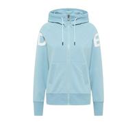 Elbsand Kalea Damen Sweatjacke, Kapuze, Kängurutasche, Slim fit (DE/NL/SE/PL, Alphanumerisch, L, Regular, Regular, Cameo)