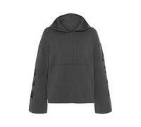 LASCANA - Elbsand LM Knit Hoodie anthracit me - Gr. - 32/34